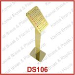 Brass & SS Direction Stands