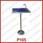 Podium Lecture Stand Wooden SS Brass